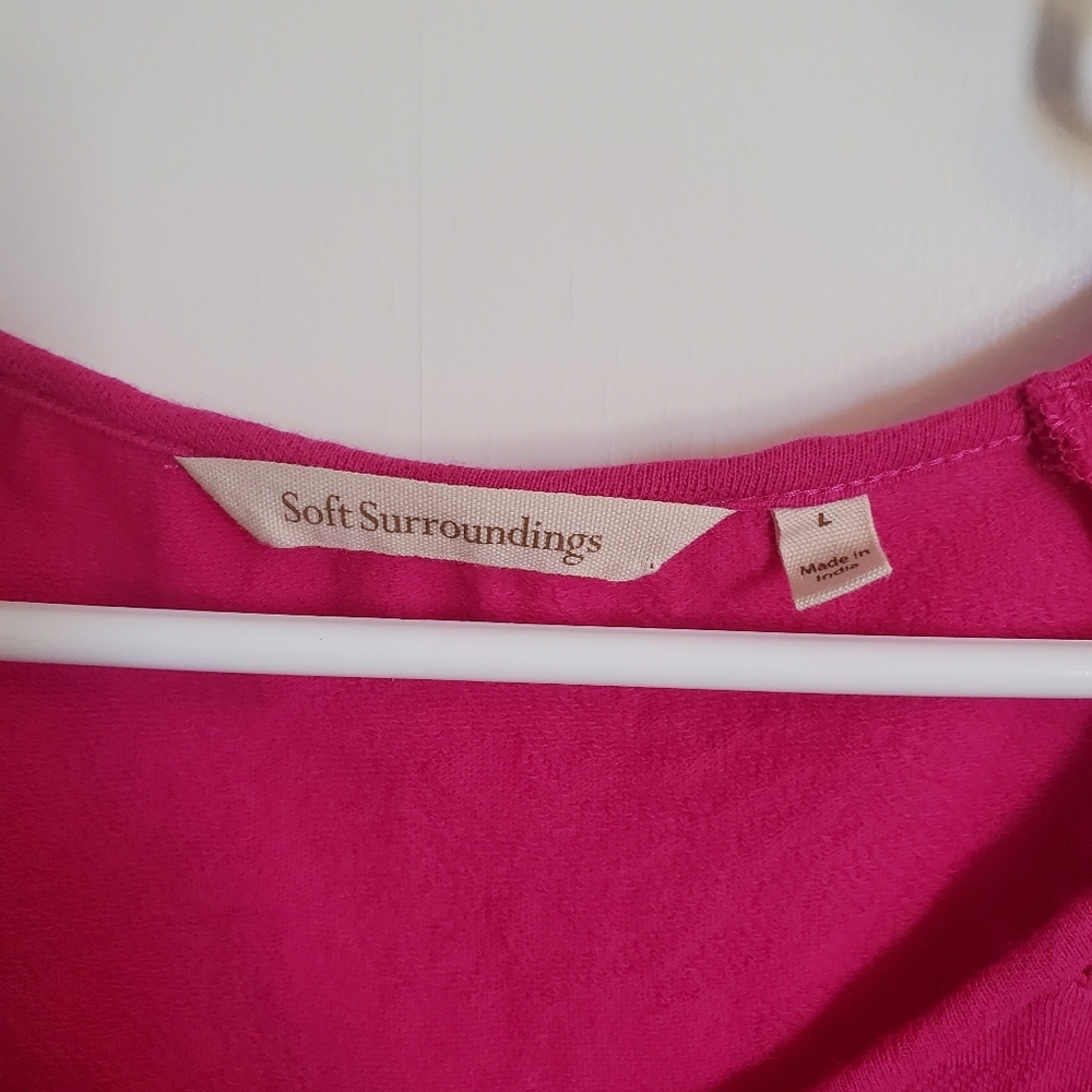 Soft Surroundings Pink Blouse - Picture 6 of 8